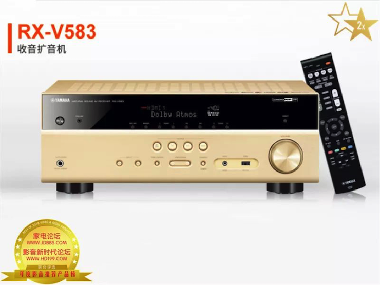 获奖信息:家电论坛与HD199论坛联手打造:2017-2018年度影音推荐产品奖
