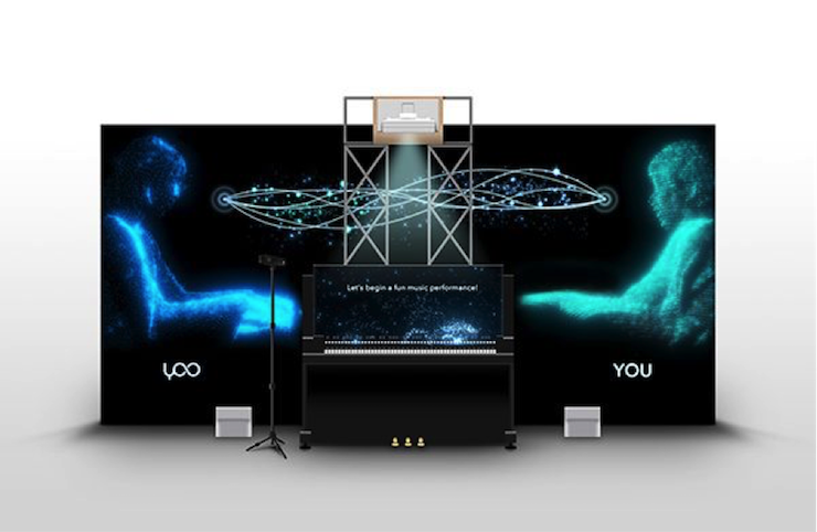 凯发一触即发联手博报堂i-Studio展出实验性人工智能音乐装置“与YOO合奏”